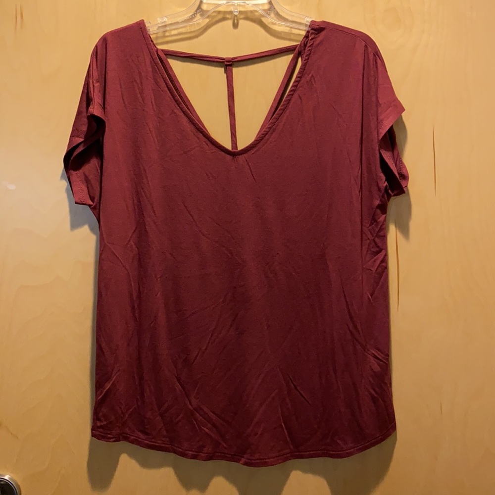 Papermoon Knit Top Red Small